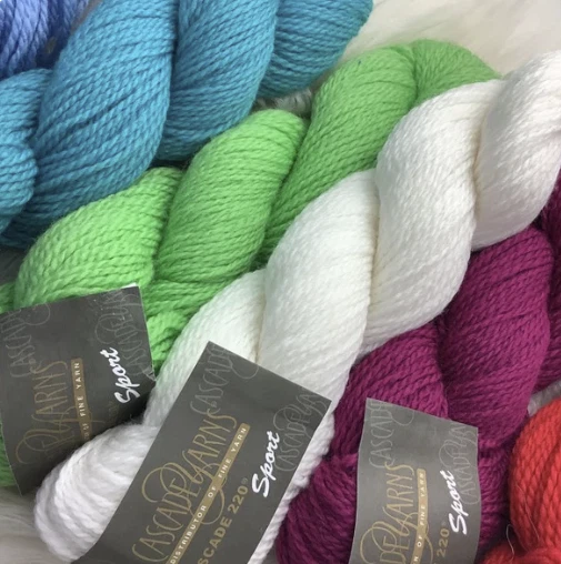 Cascade Yarns 220 Superwash Sport 100% Merino Wool