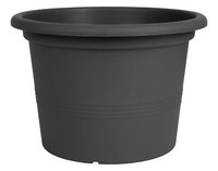 Pflanztopf Campanula Anthrazit 33,5Cm Blumentopf PflanzküBel BlumenküBel
