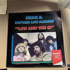 NRBQ & Captain Lou Albano LP Lou & The Q 1986 Rounder Original Sealed LP Rare