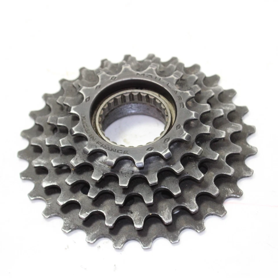 DE COLECCIÓN MAILLARD FRANCIA 5 VELOCIDADES RUEDA LIBRE 14-28 1.375 X 24 HILOS INGLESES Foto 2 de 4