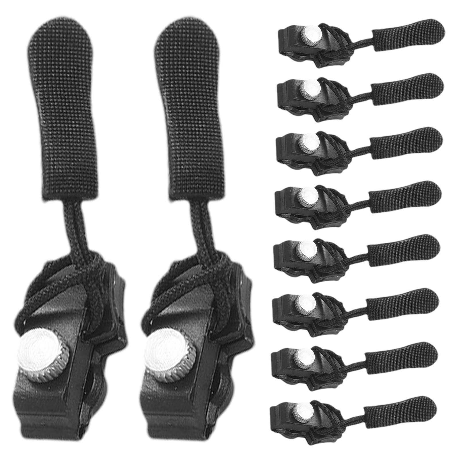 10PCS Fix Zipper Zip Slider Repair Instant Kit Removable Rescue Replacement