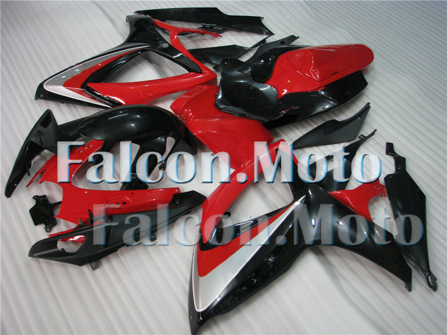 Red Black Fairing Kit Fit for 2006 2007 GSX-R 600 750 K6 Injection Bodywork aGU item image