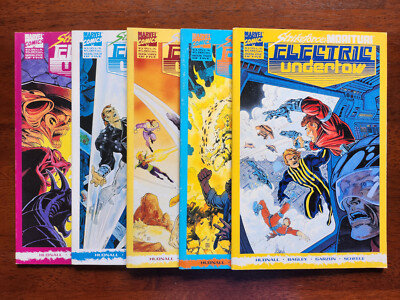 Strikeforce Morituri Electric Undertow #1-5 Set (1989 Marvel)