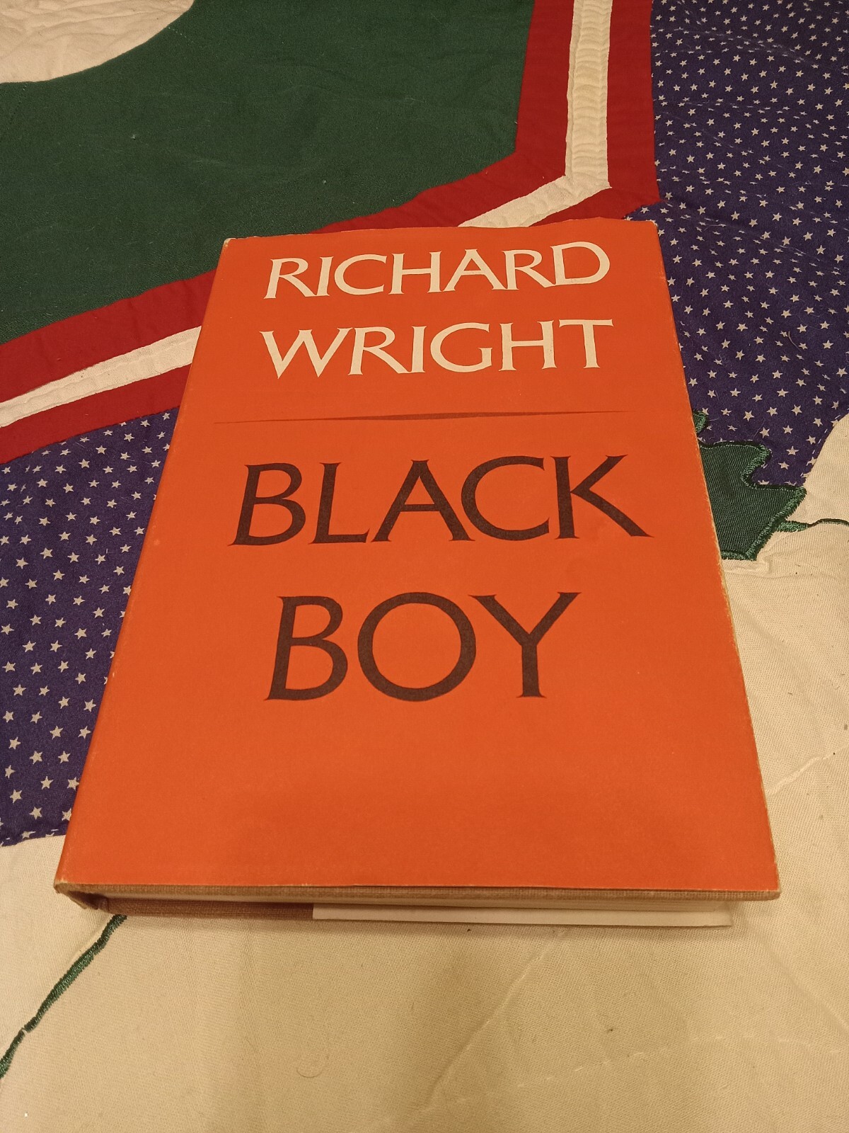 FILA BLACK BOY Wright 1945 Harper & Row VTG Red Dust Jacket RARE Jim Crow Communism