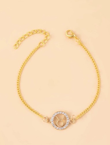 Rhinestone Horoscope Decor Bracelet Libra Cancer Taurus Scorpio - Picture 11 of 24