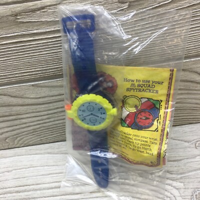 1992 Secret Agent McDonalds Happy Meal Spytracker Toy - M Squad - Sealed Package