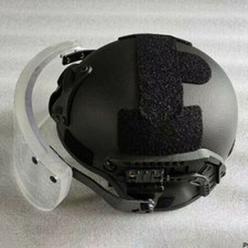 Casco Uhmw-Pe Ballistic IIIA antiproiettile Mich + protezione viso IIIA M L