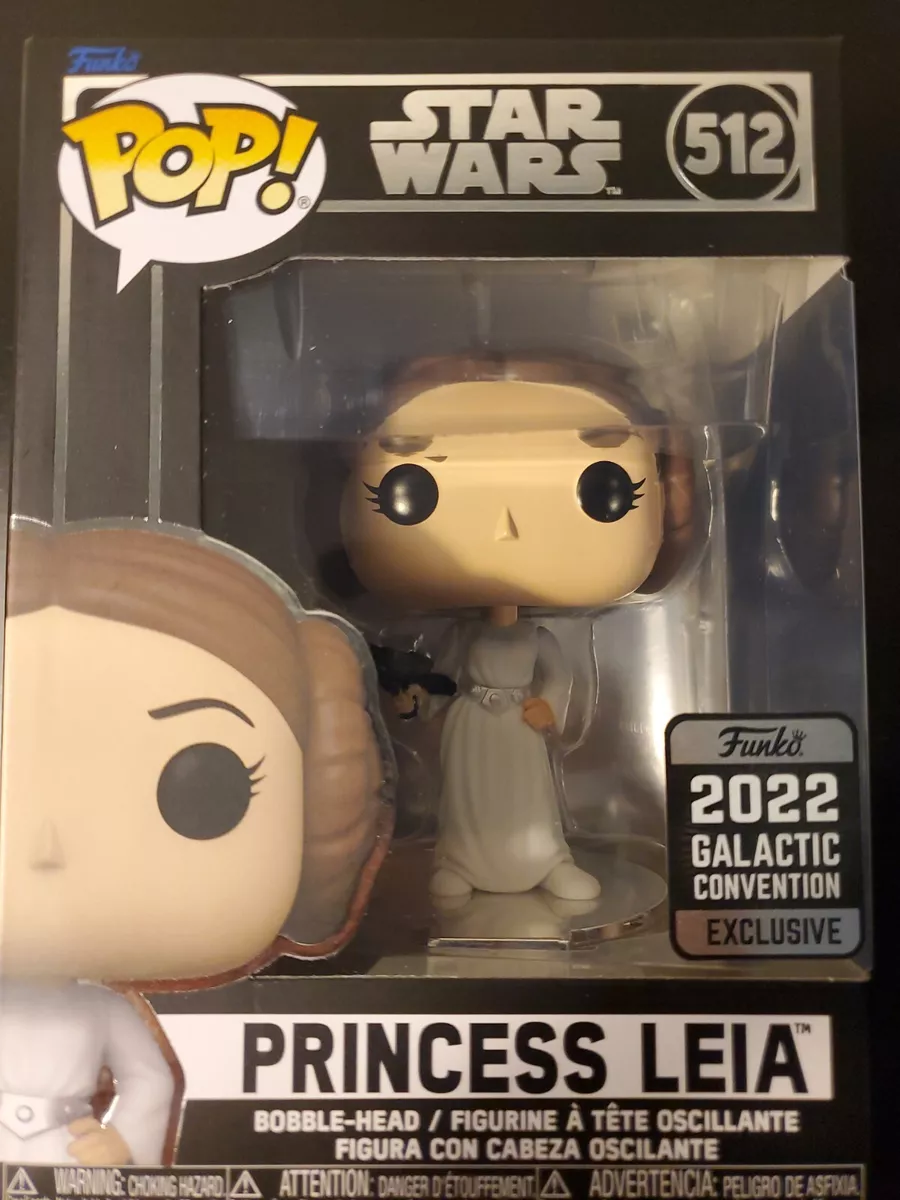 Funko Pop! Star Wars Princess Leia #512 2022 Galactic Conv. Excl