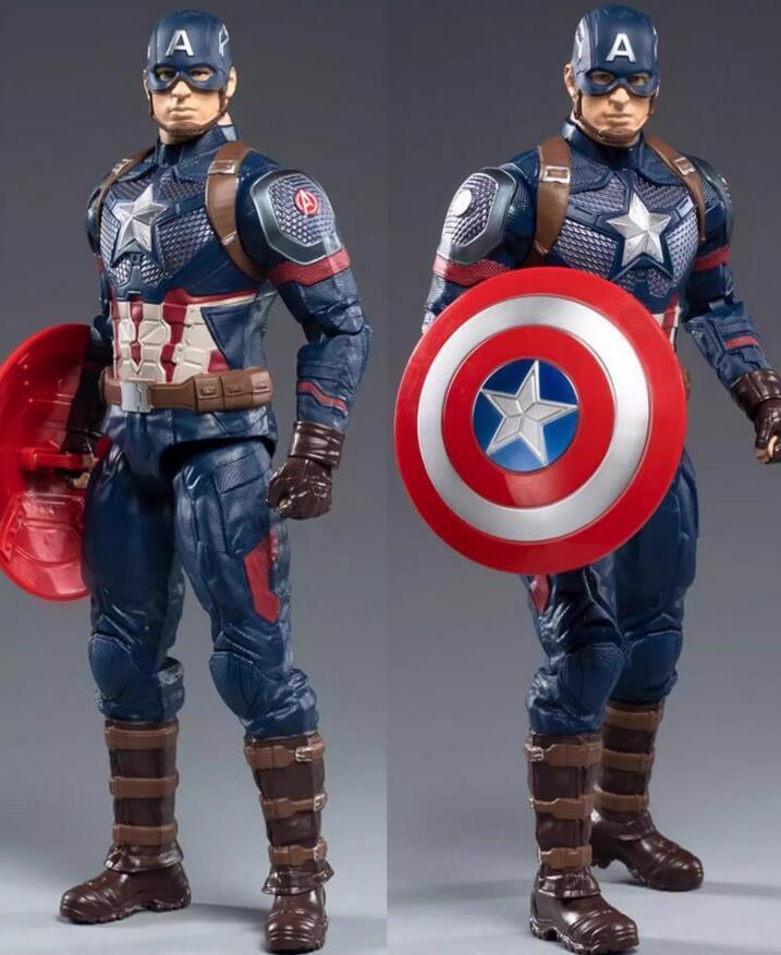 ZDTOYS Genuine Avengers Captain America 7-inch Action Figure Model Toys