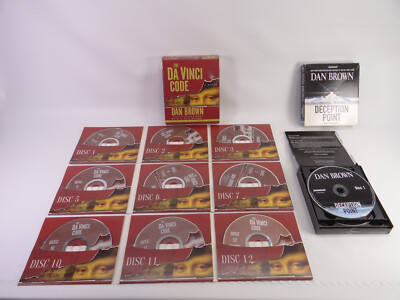 The Da Vinci Code & Deception Point - Audio CD By Brown, Dan - VERY GOOD