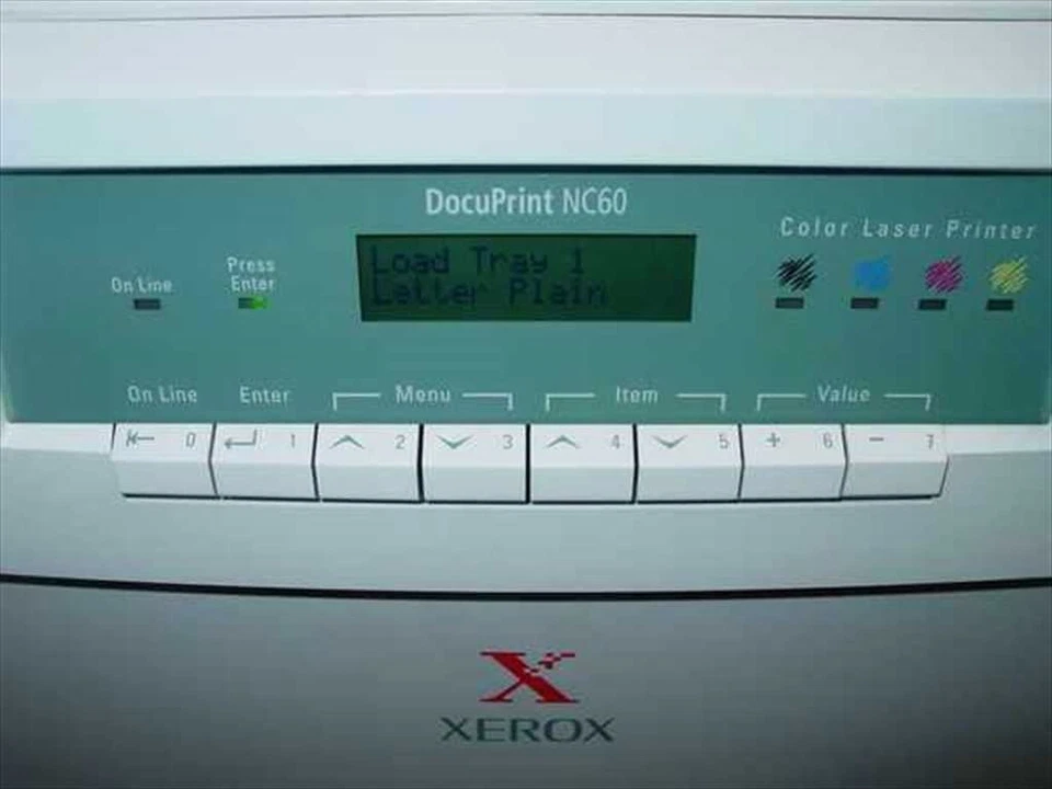 Xerox DocuPrint NC60 Network Color Laser Printer - Bad Feed - As Is / For Parts - Image 2 of 4