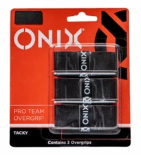Onix Pro Team Overgrip Tape  Black   KZT7204-BLK  Pack of 3