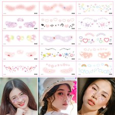 Party Make Up Temporary Corner of Eyes Sticker Love Star Face Sticker Body Art .