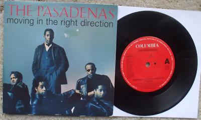 The Pasadenas - Moving In The Right Direction / I Really Miss You - EX-  45