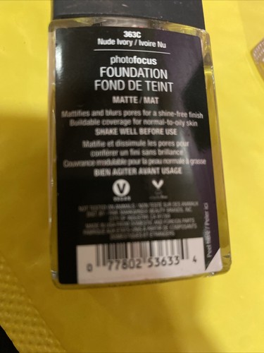 Wet N Wild Photo Focus Foundation Nude Ivory 1 Ounce 3 Pack - Picture 3 of 3