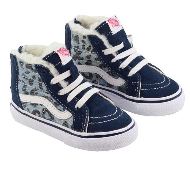 vans leopard kids