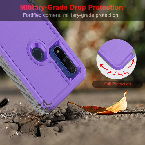 Für Moto G Pure / G Power 2022 Handy Stoßfest Hülle Cover mit Displayschutz - Bild 8 von 36