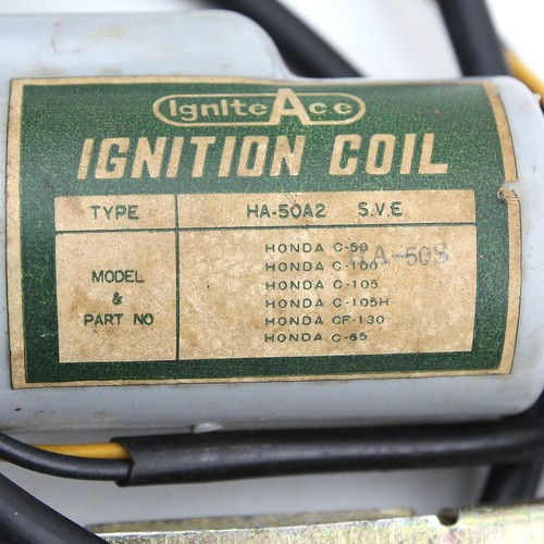 Bobina de encendido Hanshin de lote antiguo Honda HA-50S C50 C100 C105 - Imagen 5 de 10