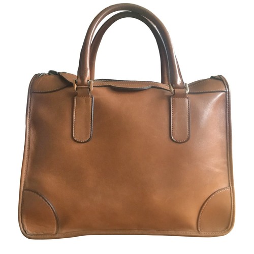 Borsa Bauletto Gucci vintage in color cuoio - Boston - Rare | eBay