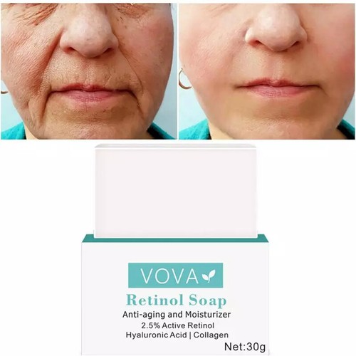 VOVA Retinol Face Wash Soap Collagen Face Cream Anti Wrinkle Firm Lifting - Picture 8 of 9