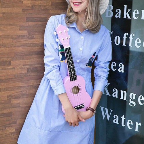 21" Ukulele Guitar 4 String Beginners Musical Instrument for Kids or Adults - Picture 9 of 19