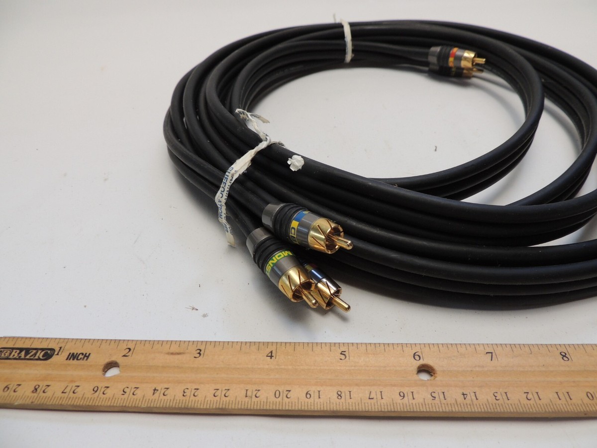 MONSTER CABLE Monster Video 3 Component Video Cable - 4M MONSTER CABLE Monster Video 3 Component Video Cable - 4M