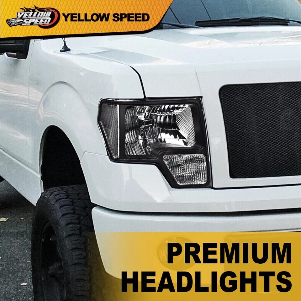 Luz trasera freno + faros laterales transparentes de esquina aptos para camioneta Ford F-150 2009-14 Foto 3 de 4