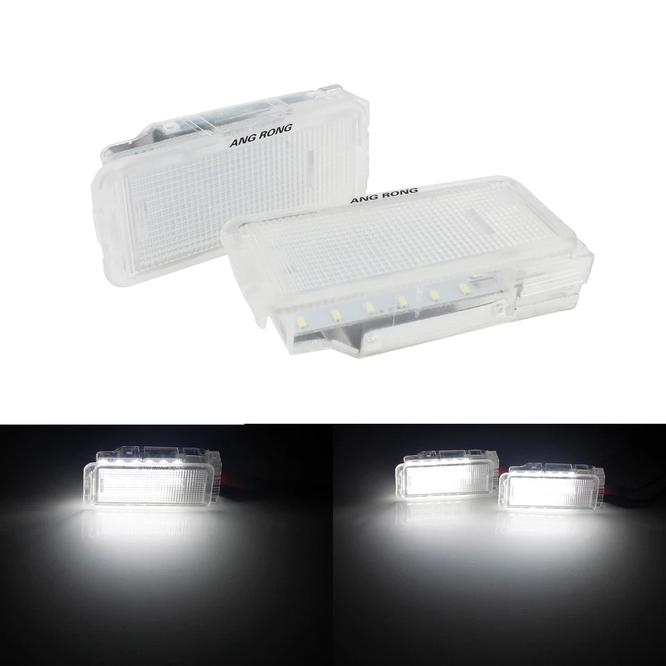 Feux éclairage de courtoisie Bagages Porte LED Pour Peugeot Citroën Blanc 6000k - Photo 1/4