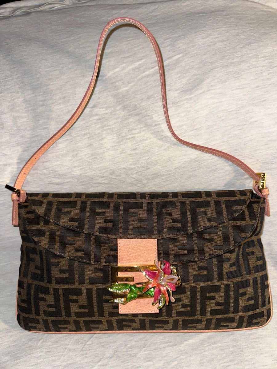 FENDI Zucca Baguette Bag