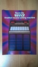 Rockola Rock-Ola 481 Max 2 Vinyl Jukebox Sales Brochure / Flyer