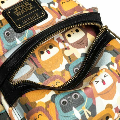 NWT! Loungefly Star Wars Ewok AOP Mini Backpack NWT! Loungefly Star Wars Ewok AOP Mini Backpack | eBay main image 3