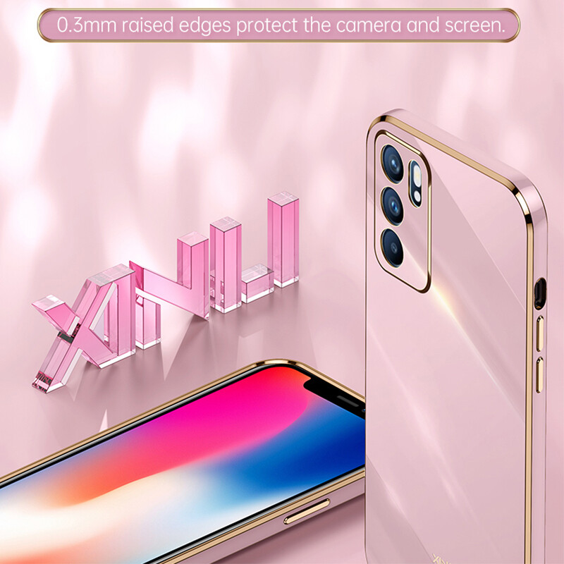 Oppo Cuffie Gradient Glitter Soft Phone Case For OPPO Reno 12 11