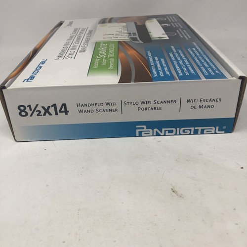 Pandigital Handheld Wand Scanner Red S8X1103RD with WiFi Scan White Tested LN - Picture 21 of 23