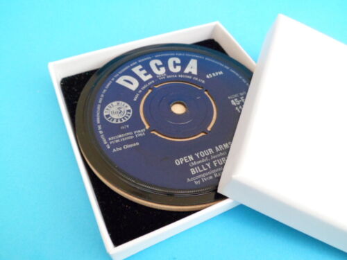Pop / Hard Rock DRINKS COASTERS - Upcycled SINGLES Original Vinyl Record List 1 - Picture 84 of 993