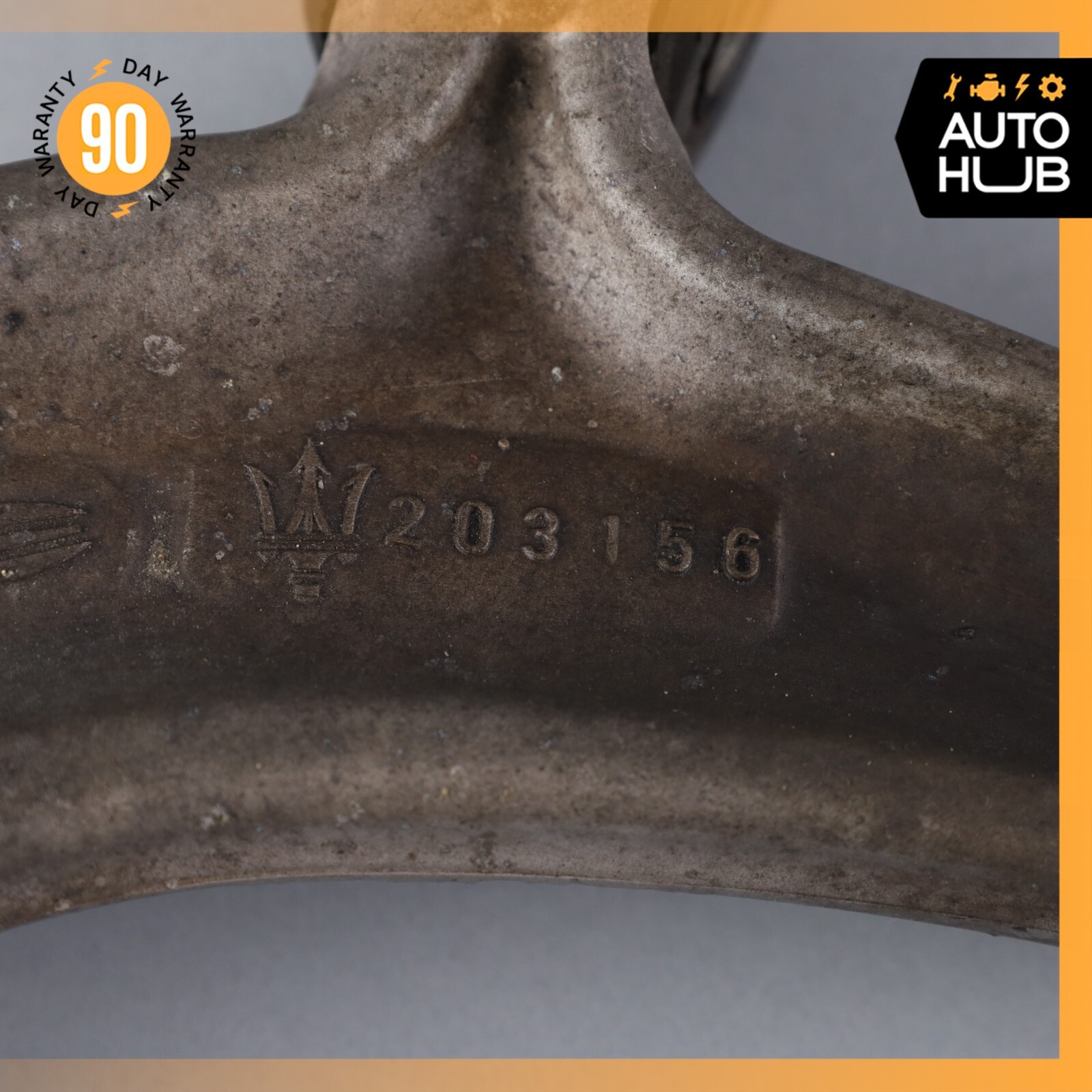 03-10 Maserati Quattroporte M139 Rear Left Side Top Upper Control Arm OEM 29k