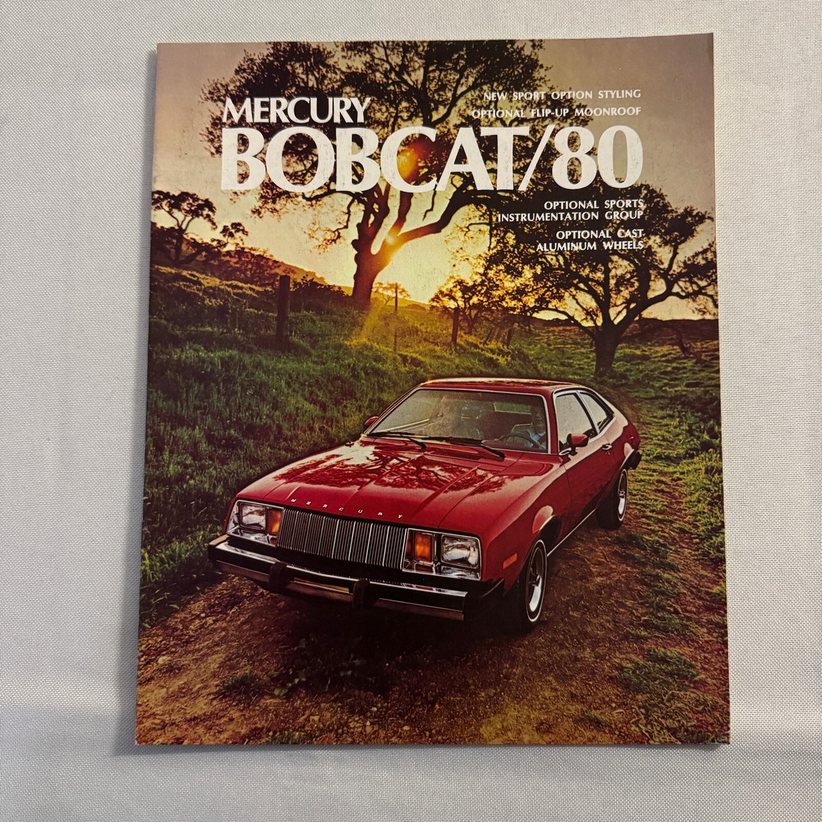 1980 Mercury Bobcat Car Sales Brochure Catalog Bobcat Runabout