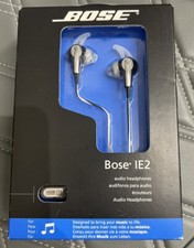 Bose Soundsport IE2 Wired In-Ear Headphones Black/White -Factory Sealed
