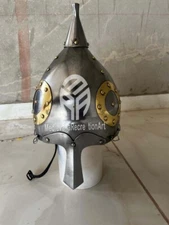 Helmet from Bezhta. Khazar Kaganate, VIII-IX A.D. Source - Medieval