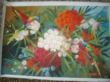  Ol gemalde  Original handarbeit 60x90 ol auf lainwand 60x90 cm Ol sehr schon