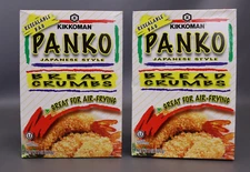 Kikkoman Panko Japanese Style Bread Crumbs, 8 Oz (Pack of 2) Exp 10/28/2025