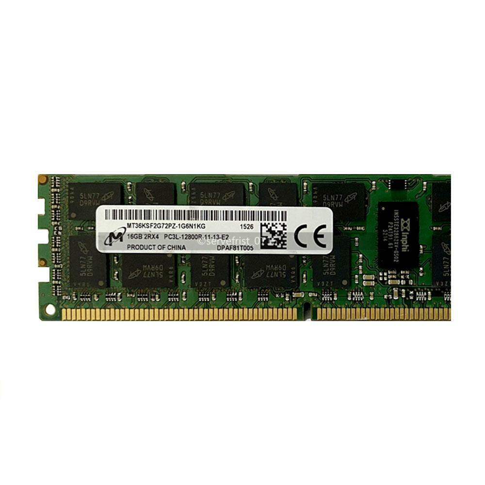 Samsung 16 GB RAM DDR3 1600 MHZ PC3L-12800R 2Rx4 REG ECC