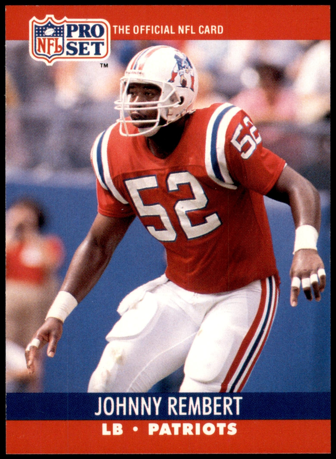 Johnny Rembert #581 1990 Pro Set
