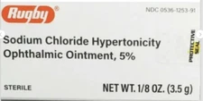 Rugby Sodium Chloride Hypertonicity Ophthalmic Ointment, 5% (Muro 128)