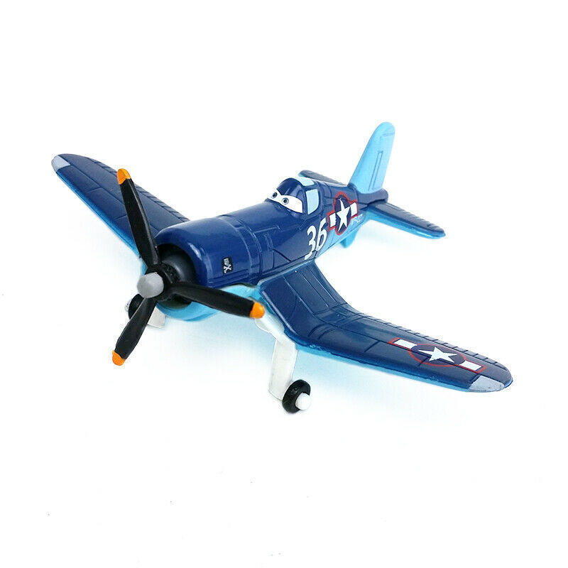 Disney Pixar Planes No.7 Dusty Crophopper 1:45 Metal Diecast Model Skipper Toy - Picture 18 of 145