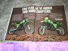 1981 Kawasaki Kdx175 Kdx250 Kdx420 Enduro Cycle Ad 3 pages smoke free