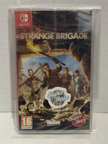 Strange Brigade (2022) Nintendo Switch Super Rare Games SRG #71 Brand New Sealed