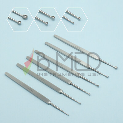 OR Grade Meyhoefer Chalazion Curette 1mm 1.8mm 2mm 2.5mm 3mm 5mm Ohpthalmic ENT