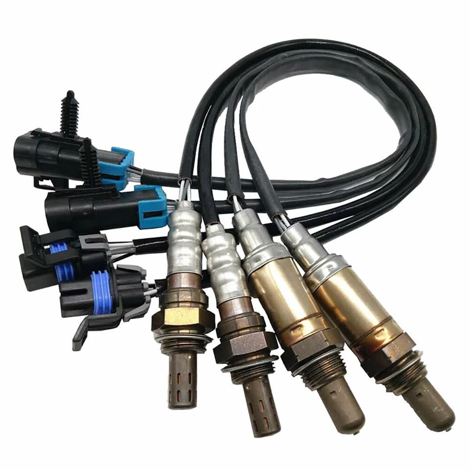 Sensor de oxígeno 4 piezas para Chevrolet Avalanche Tahoe GMC Yukon 2007 aguas arriba y aguas abajo Foto 2 de 4