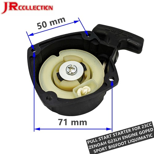 ARRANQUE DE TRACCIÓN PARA CONJUNTO DE ARRANQUE SHINDAIWA SE ADAPTA A EB240 P021034871 - Imagen 3 de 5