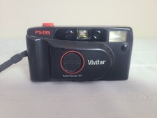 VINTAGE VIVITAR PS:135 AUTOFOCUS 35mm POINT SHOOT CAMERA - Battery tested